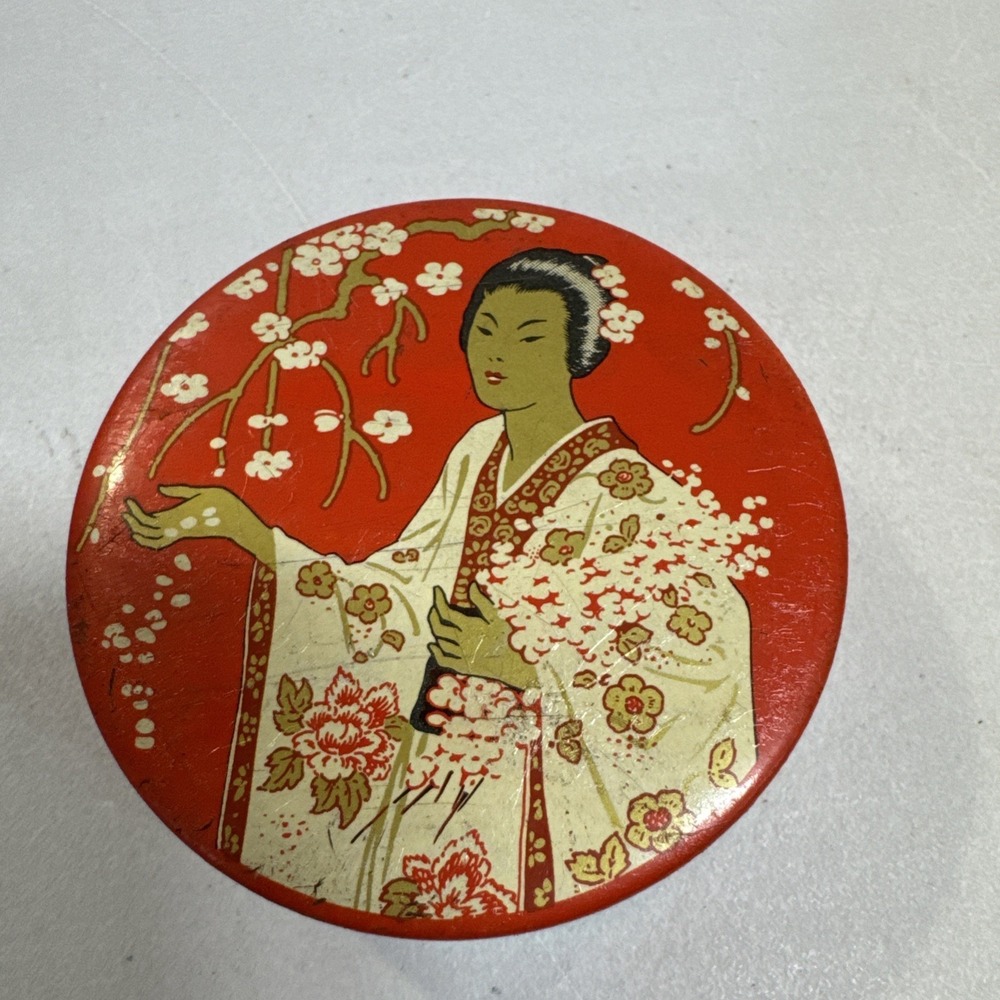 Vintage Typewriter Ribbon Ink & Tin Royal #10 Blk Red USA Smith Corona Pure Silk